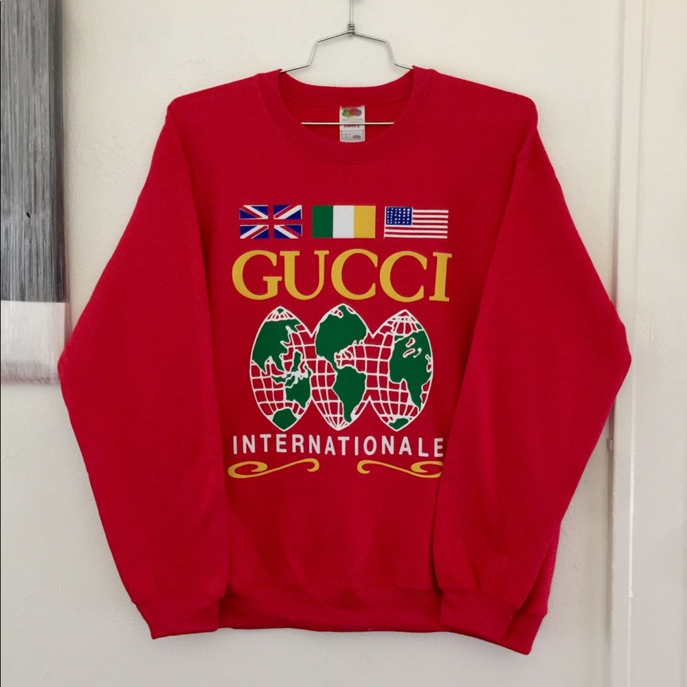 Vintage BOOTLEG  GUCCI  sweatshirt.